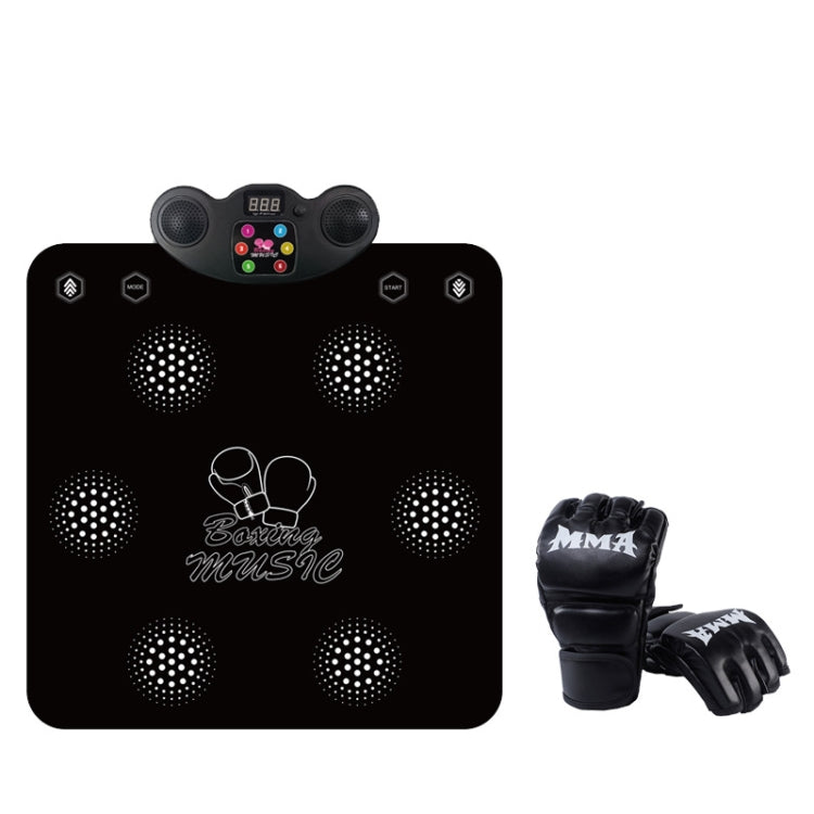 2 In 1 Bluetooth Music Boxing Dance Mat 6 Modes With Guidance Light For Adult and Children 60 x 70 x 6cm, 60 x 70 x 6cm
