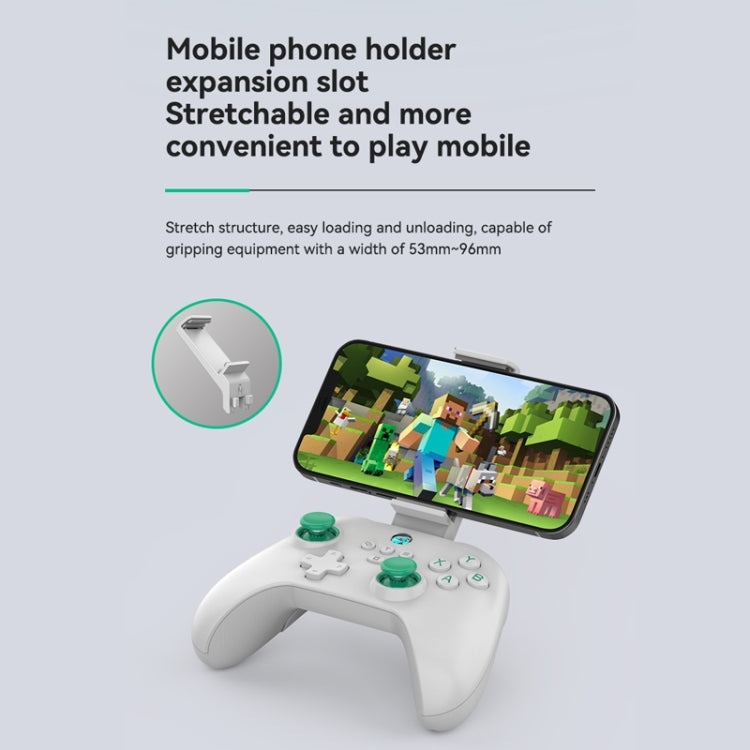 Z03 Wireless Bluetooth Game Controller For Switch / IOS / Android / PC / PS3 / PS4, Black, Star White, Black+Bracket, Star White+Bracket