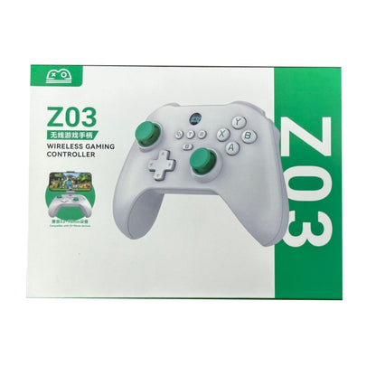 Z03 Wireless Bluetooth Game Controller For Switch / IOS / Android / PC / PS3 / PS4, Black, Star White, Black+Bracket, Star White+Bracket