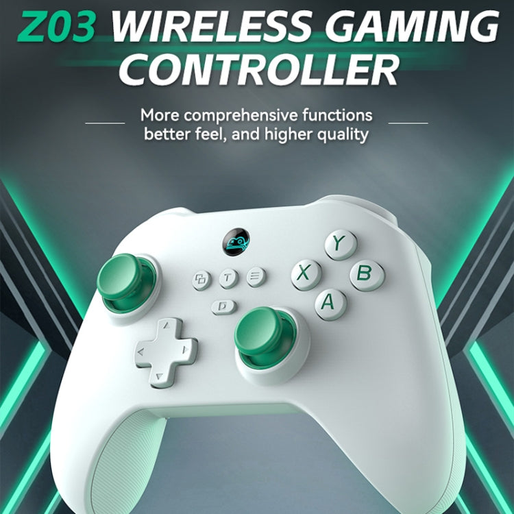 Z03 Wireless Bluetooth Game Controller For Switch / IOS / Android / PC / PS3 / PS4, Black, Star White, Black+Bracket, Star White+Bracket