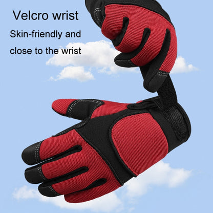 1pair Children Full Finger Breathable Anti-Fall Riding Gloves Outdoor Bicycle Protective Gloves, S, M, L