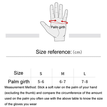 1pair Children Full Finger Breathable Anti-Fall Riding Gloves Outdoor Bicycle Protective Gloves, S, M, L