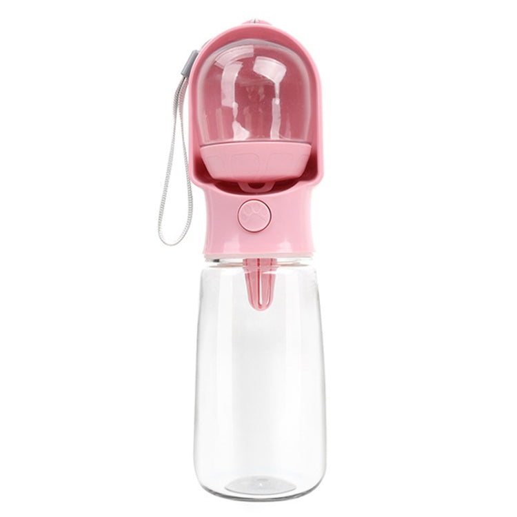 2 In 1 Pet Feeder Dogs Drinking Water Bottle Outdoor Walking Dog Portable Water Cup, 500ml+180ml, 320ml+180ml