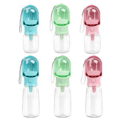 2 In 1 Pet Feeder Dogs Drinking Water Bottle Outdoor Walking Dog Portable Water Cup, 500ml+180ml, 320ml+180ml