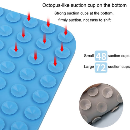 Suction Cup Silicone Pet Licking Pad Dog Anti-Choking Slow Feeding Bowl, Large (Blue), Small (Gray), Small (Blue), Small (Yellow)