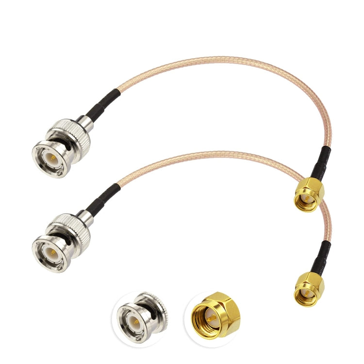 SMA Male To BNC Male RG316 Coaxial RF Adapter Cable, 15cm, 30cm, 50cm, 100cm