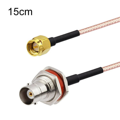 SMA Male To BNC Waterproof Female RG316 Coaxial RF Adapter Cable, 15cm, 30cm, 50cm, 100cm