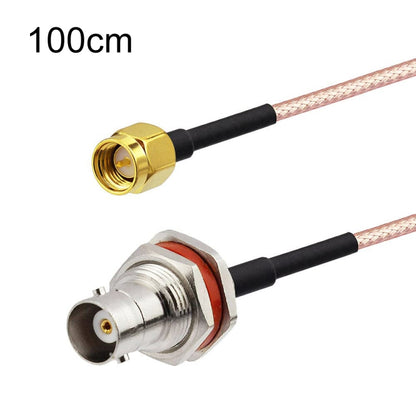 SMA Male To BNC Waterproof Female RG316 Coaxial RF Adapter Cable, 15cm, 30cm, 50cm, 100cm