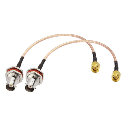SMA Male To BNC Waterproof Female RG316 Coaxial RF Adapter Cable, 15cm, 30cm, 50cm, 100cm