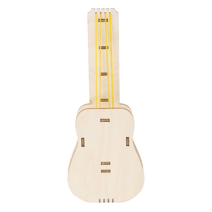 Rubber Band Guitar Sound Awareness Material Kit Kids DIY Toys Research Equipment, Rubber Band Guitar