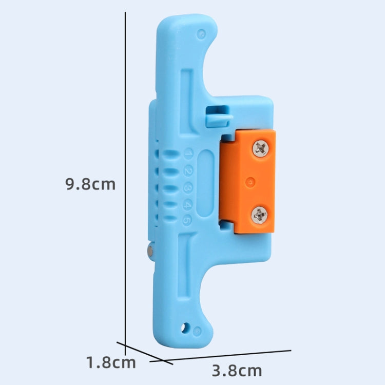1.9-3.0mm Fiber Optic Tube Unbundle Skylight Longitudinal Cable Unbundling Knife, AUA-05