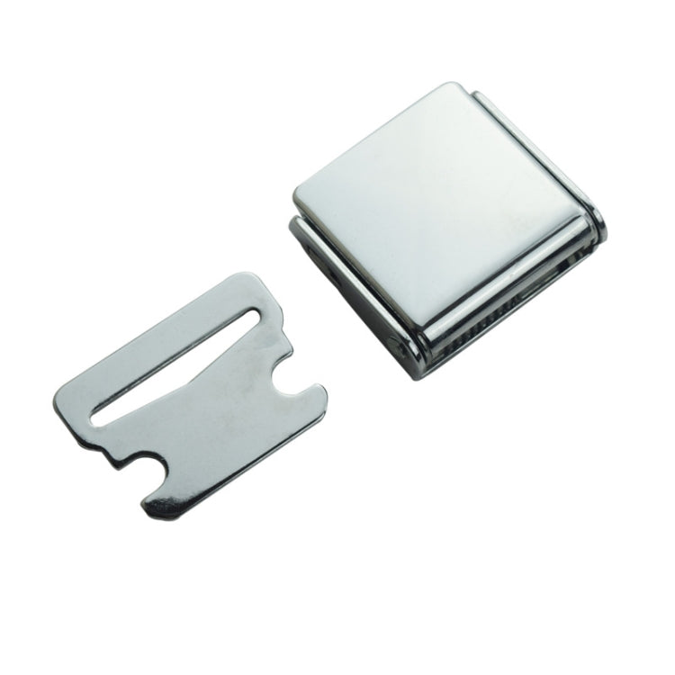 All-metal Aircraft Buckle Safety Belt Accessories, Square