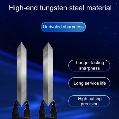 Fiber Optic Cutting Knife Replacement Tungsten Steel Blade, 20mm 12 Rotating Surface, 20mm 16 Rotating Surface, 20mm 24 Rotating Surface, 22mm 16 Rotating Surface, 22mm 24 Rotating Surface, 22mm 16 Rotating Surface With Hole
