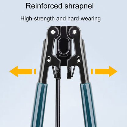 Fiber Optic Stripper Metal Cable Stripper Cold Splicing Tool Pliers, Round Core