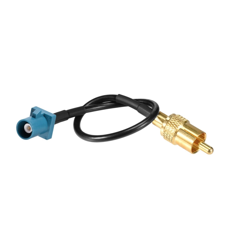 RCA Male To Fakra Z Male RG174 Cable Coaxial RF Adapter Cable, 15cm, 30cm, 50cm, 100cm