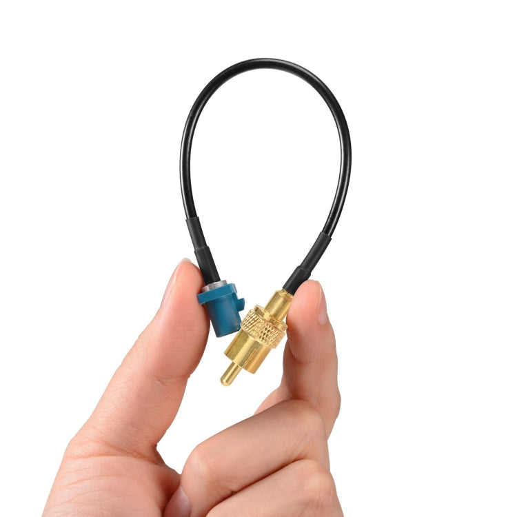 RCA Male To Fakra Z Male RG174 Cable Coaxial RF Adapter Cable, 15cm, 30cm, 50cm, 100cm