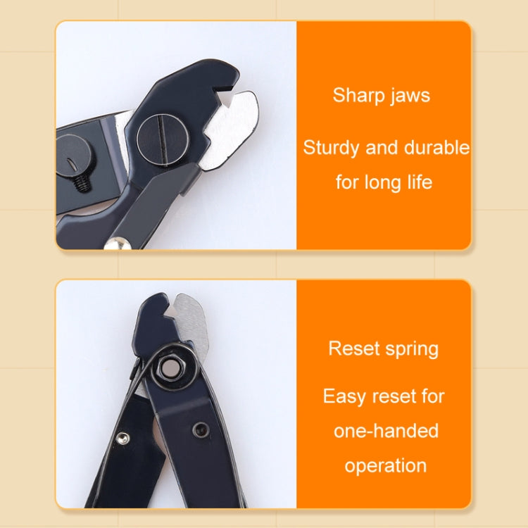 Fiber Optic Single Jaw Miller Pliers Cable Coating Stripper, Single Jaw Miller Plier