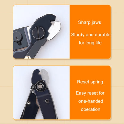 Fiber Optic Single Jaw Miller Pliers Cable Coating Stripper, Single Jaw Miller Plier