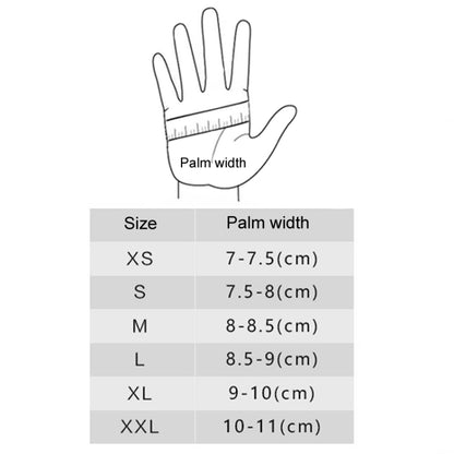 1pair Rocker Fleece Winter Warm Anti-Slip Gloves Outdoor Riding Sports Gloves, XS, S, M, L, XL