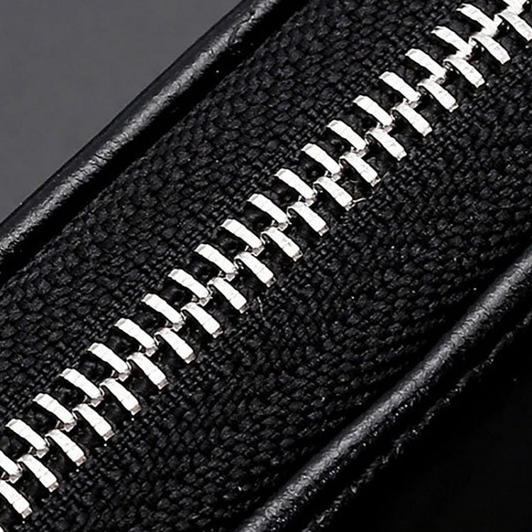 Car Remote Control Universal Visible Zipper Key Case, Royal Blue, Claret, Yellow, Black