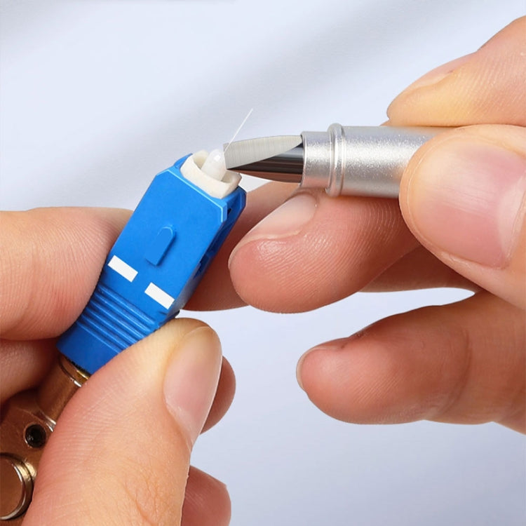 Tungsten Steel Fiber Cutting Knife Pen Type Portable Bare Fiber Cutter, Flat Blade