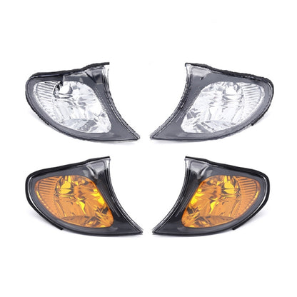 For 2002-2005 BMW 3 Series E46 Car Front Corner Parking Turn Signal Lights