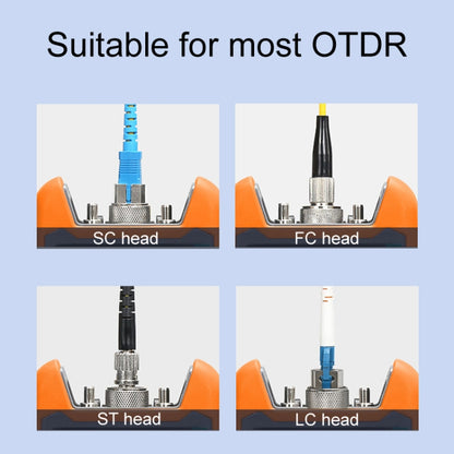 Square Optical Fiber Adapter Reflectometer Optical Port Converter, OTDR-LC