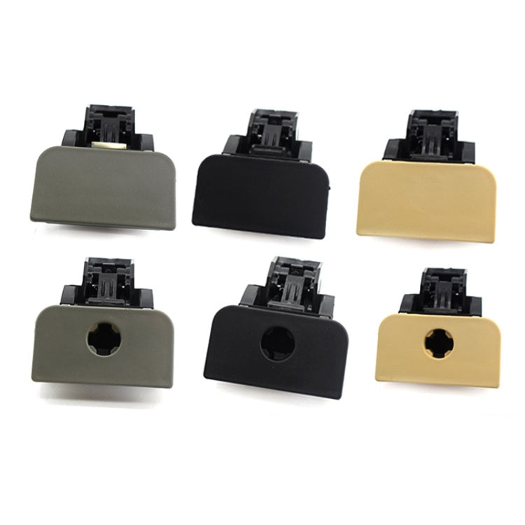 For 2002-2009 Volkswagen Polo OE 6Q0857131D Glove Box Lid Handle, Black, Black With Hole, Gray, Gray With Holes, Beige, Beige With Hole