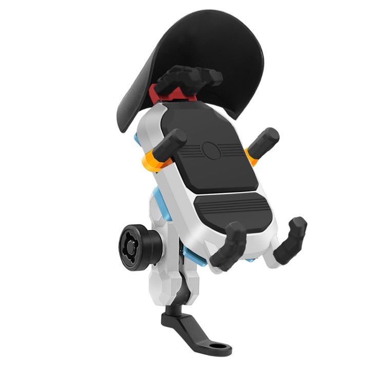 Colorful Motorcycle Shock-absorbing Navigation Mobile Phone Holder, Mirror Mount