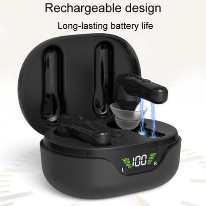 1pair Rechargeable In-Ear Hearing Aid Elderly Sound Amplifier, In-Ear