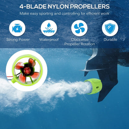 12-24V Ship Model Underwater Propeller Underwater Robot ROV Waterproof Brushless Motor, CW