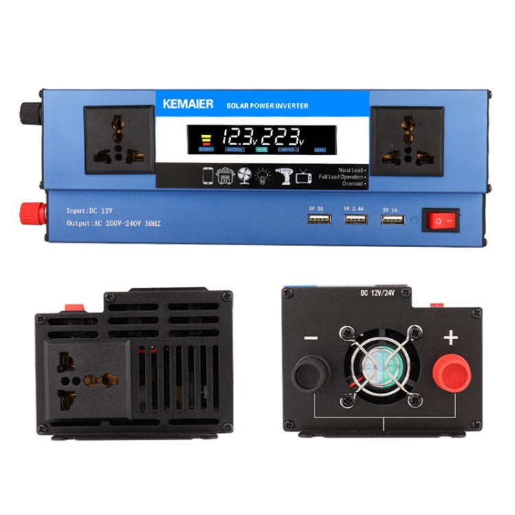 Convert To 220V Dual Voltage Modified Sine Wave Inverter, 500W/12V24V, 1200W/12V24V, 2000W/12V24V, 2600W/12V24V
