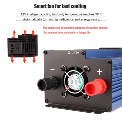 Convert To 220V Dual Voltage Modified Sine Wave Inverter, 500W/12V24V, 1200W/12V24V, 2000W/12V24V, 2600W/12V24V