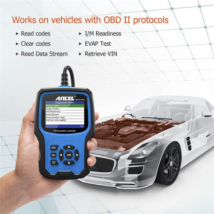 ANCEL BM700 Upgraded Version For BMW Full System Diagnostic OBDII Tester Maintenance And Resetting Repair Tools, BM700 Upgraded Version