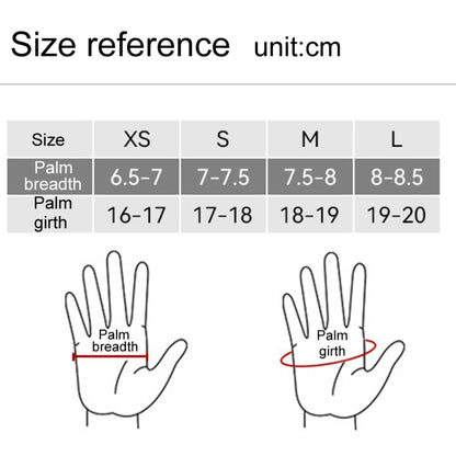 Winter Padded Ski Gloves Outdoor Windproof Warm Sports Gloves, XS, S, M, L