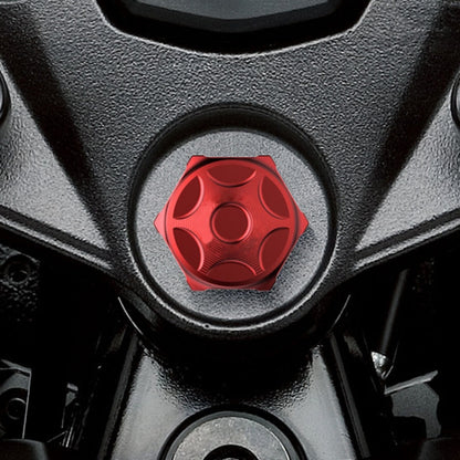 Motorcycle Light Bee Uplink Screws Uplink Modification Screws Decorative Cover, Black, Red, Blue