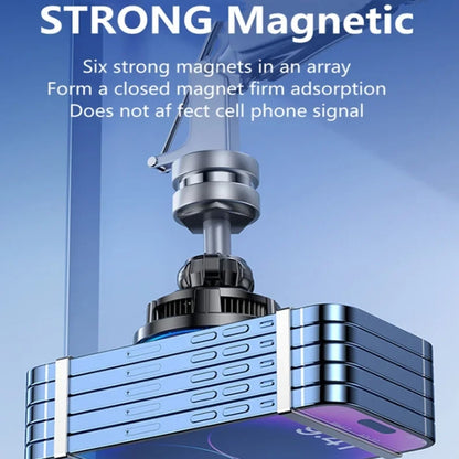 15W Car Wireless Charger Semiconductor Heat Dissipation Mobile Phone Holder RGB Light, X82