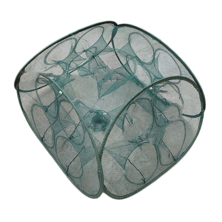 Automatic Folding Fishing Cage Square Fishing Net Shrimp Fishing Gear, 5 Holes, 9 Holes, 13 Holes, 17 Holes, 21 Holes