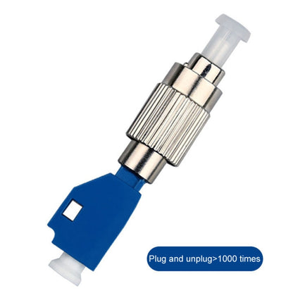 Fiber Optic Conversion Adaptor Patch Cords And Pigtails Square Connector, FC to LC