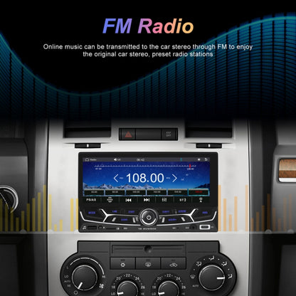 6.86inch Dual Butt Button Knob Player MP5 With Backup Camera Function / Bluetooth / CarPlay