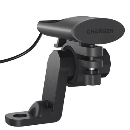 Motorcycle PD+USB Fast Charging Mobile Phone Charger Rearview Mirror Extension Bracket