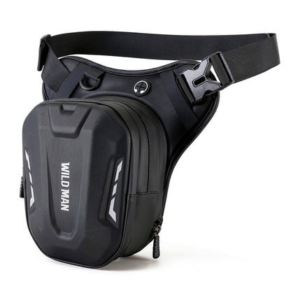 WILD MAN L1 3L Outdoor Motorcycle Riding Hard Shell Waist Bag Sports Cross-body Bag, L1