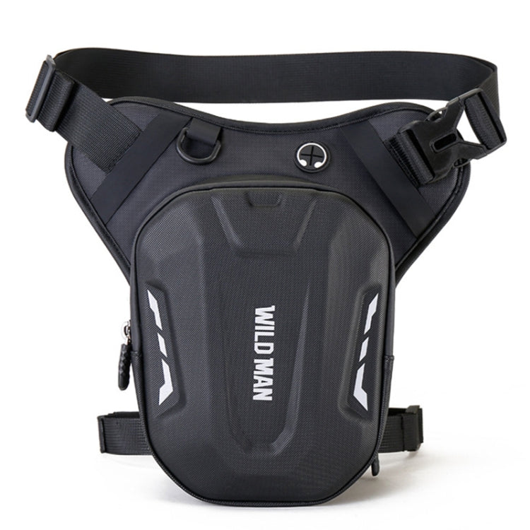 WILD MAN L1 3L Outdoor Motorcycle Riding Hard Shell Waist Bag Sports Cross-body Bag, L1