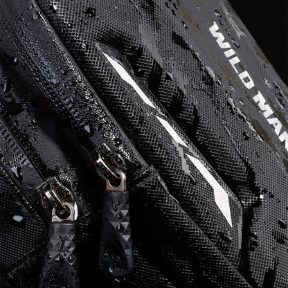 WILD MAN L1 3L Outdoor Motorcycle Riding Hard Shell Waist Bag Sports Cross-body Bag, L1