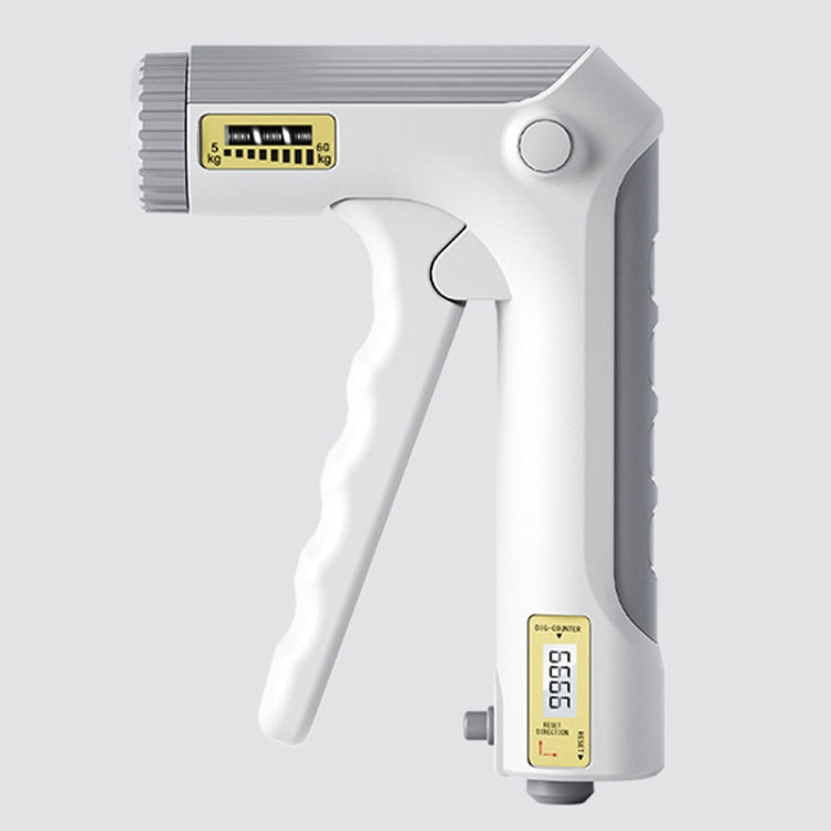 Multifunctional Grip Strength Finger Strength Trainer Fitness Stress Reduction Equipment, White Basic, White Mechanical Counting, White Electronic Counting, White Finger Pressure Basic, White Finger Pressure Mechanical Counting