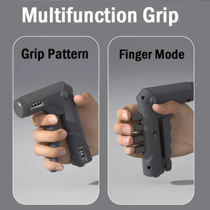 Multifunctional Grip Strength Finger Strength Trainer Fitness Stress Reduction Equipment, White Basic, White Mechanical Counting, White Electronic Counting, White Finger Pressure Basic, White Finger Pressure Mechanical Counting