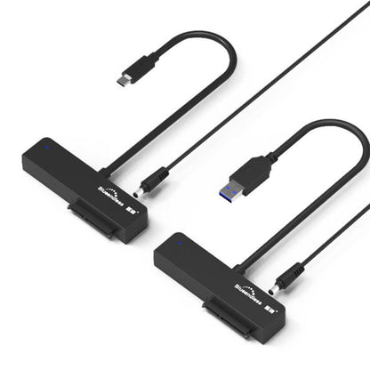 Blueendless US35 USB3.0 To SATA Adapter 2.5 / 3.5-Inch Hard Drive SSD Reader, USB3.0 EU Plug