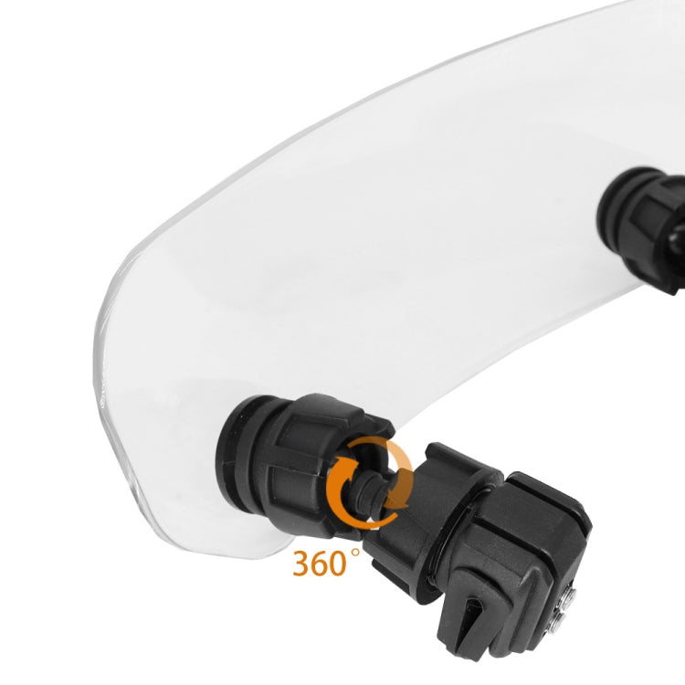 Motorcycle Modification Heightened Adjustable Windshield