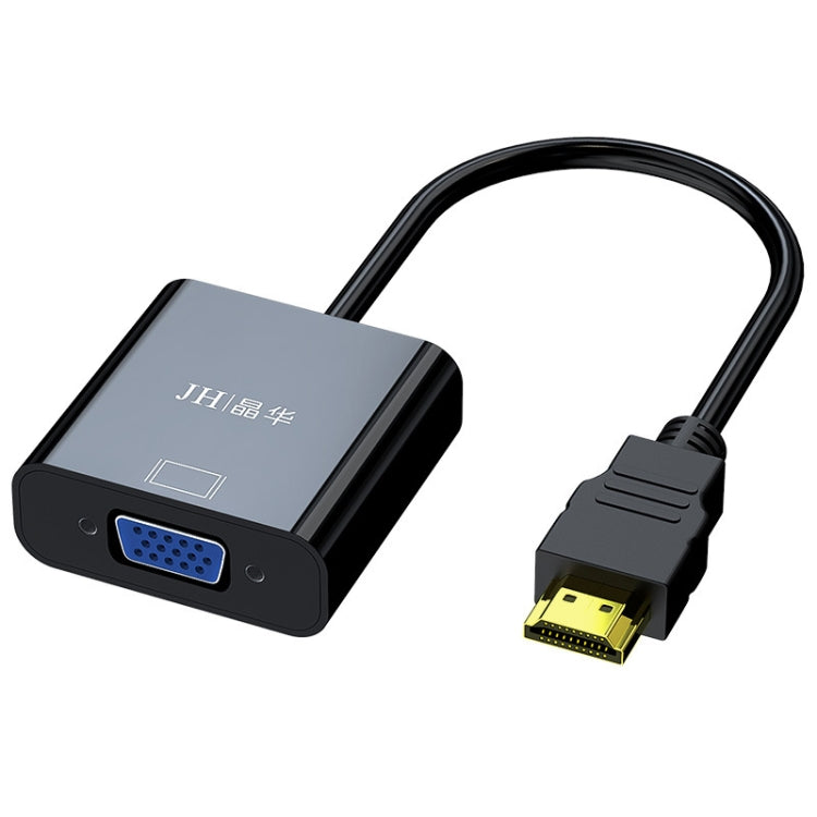 JINGHUA HDMI To VGA Adapter Cable Laptop Video Converter, No Audio Black, No Audio White, With Audio White, With Audio Black