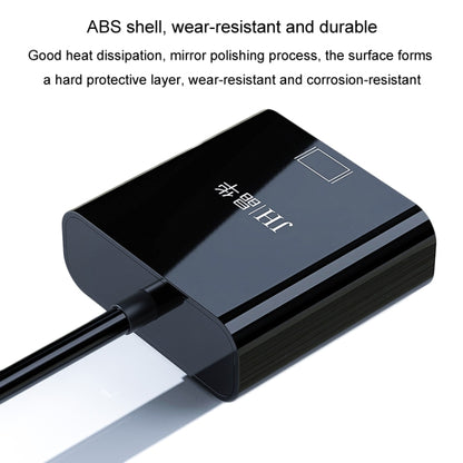 JINGHUA HDMI To VGA Adapter Cable Laptop Video Converter, No Audio Black, No Audio White, With Audio White, With Audio Black